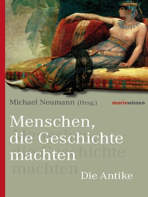 cover image of Menschen, die Geschichte machten